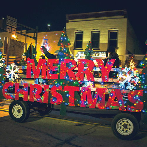 Weslaco Christmas Lighted Parade Celebrando la Navidad en la ciudad