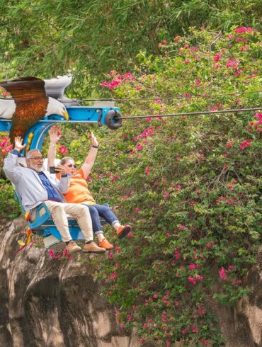 Soaring Eagle Zipline en Gladys Porter Zoo en Brownsville
